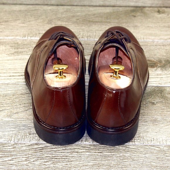 *NEW* $779 Caporicci Abrasivato 10 M Italian Patent Calfskin Tuxedo * new Trees main image 7